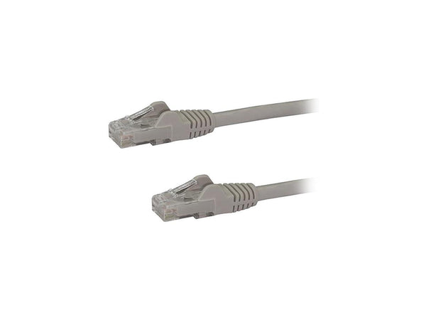 StarTech.com N6PATCH25GR 25 ft. Cat 6 Gray Snagless Cat6 UTP Patch Cable - ETL