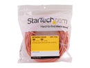 StarTech.com N6PATCH25OR 25 ft. Cat 6 Orange Snagless Cat6 UTP Patch Cable - ETL