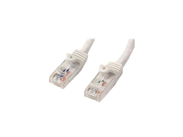 StarTech.com N6PATCH25WH 25 ft. Cat 6 White Snagless Cat6 UTP Patch Cable - ETL