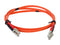 StarTech.com 50FIBLCLC1 3.3 ft. Multimode 50/125 Duplex Fiber Patch Cable LC -