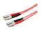 StarTech.com 50FIBLCLC3 9.98 ft. Multimode 50/125 Duplex Fiber Patch Cable LC -