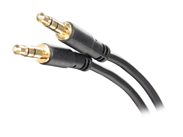 StarTech.com MU1MMS Slim 3.5mm Stereo Audio Cable - M/M Male to Male