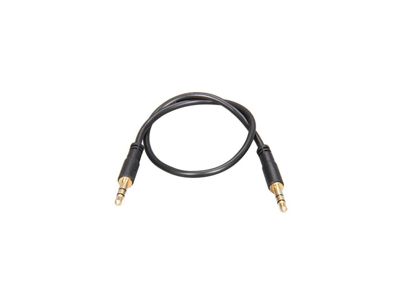 StarTech.com MU1MMS Slim 3.5mm Stereo Audio Cable - M/M Male to Male