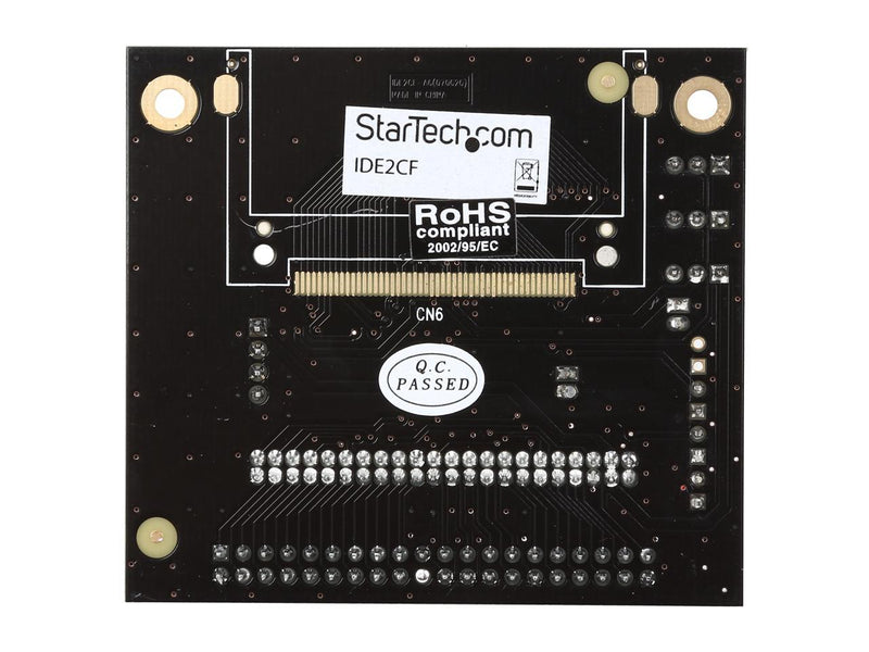 StarTech.com 40/44 Pin IDE to Compact Flash SSD Adapter - IDE to CF Card