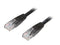 StarTech.com C6PATCH25BK 25 ft. Cat 6 Black Molded Cat6 UTP Patch Cable