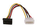 StarTech.com SATAPOWADAPR 4 Pin Molex to Right Angle SATA Power Cable Adapter