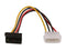 StarTech.com SATAPOWADAPR 4 Pin Molex to Right Angle SATA Power Cable Adapter