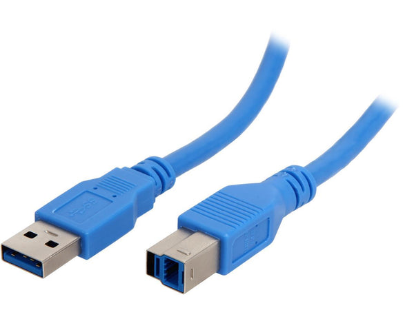 StarTech.com USB3SAB6 Blue SuperSpeed USB 3.0 Cable A to B M/M