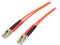 StarTech.com FIBLCLC10 32 ft 10m Multimode 62.5/125 Duplex Fiber Patch Cable