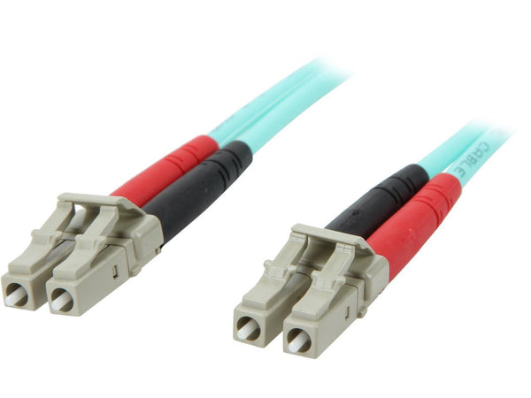 StarTech.com A50FBLCLC2 6.6 ft. Multimode 50/125 Duplex LSZH Fiber Patch Cable