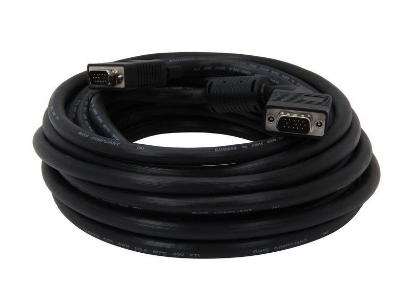 StarTech 30 ft Coax High Resolution Monitor VGA Cable - HD15 M/M -