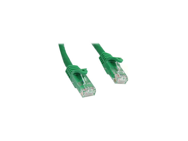 StarTech.com N6PATCH100GN 100 ft. Cat 6 Green Snagless Cat6 UTP Patch Cable -