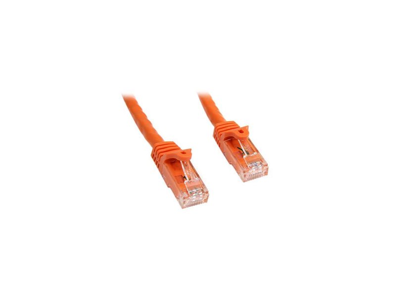 StarTech.com N6PATCH75OR 75 ft. Cat 6 Orange Snagless UTP Patch Cable - ETL