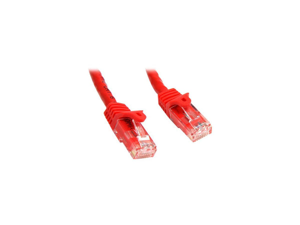 StarTech.com N6PATCH75RD 75 ft. Cat 6 Red Snagless UTP Patch Cable - ETL