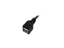 StarTech.com 3 ft Black USB 2.0 Extension Cable A to A - M/F - 3 ft USB