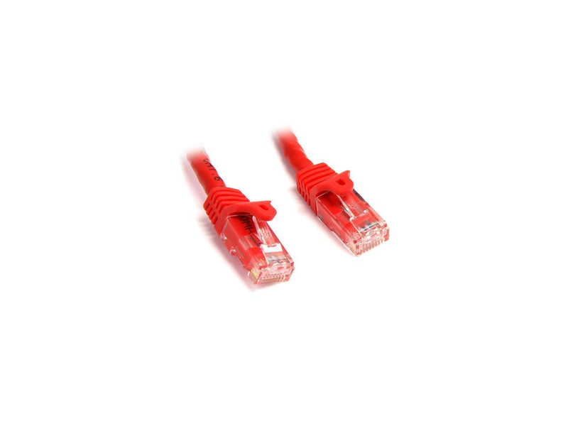 StarTech.com N6PATCH100RD 99.97 ft. (30.48 m) Cat 6 Red Snagless UTP Patch Cable