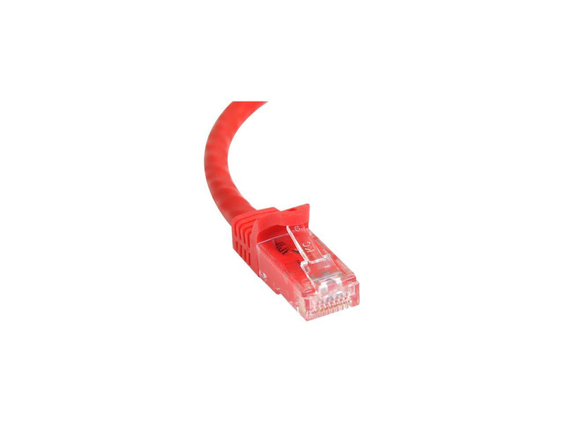 StarTech.com N6PATCH100RD 99.97 ft. (30.48 m) Cat 6 Red Snagless UTP Patch Cable