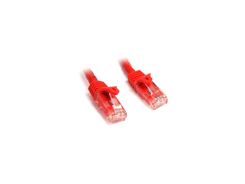 StarTech.com N6PATCH35RD 35 ft. Cat 6 Red Snagless UTP Patch Cable - ETL