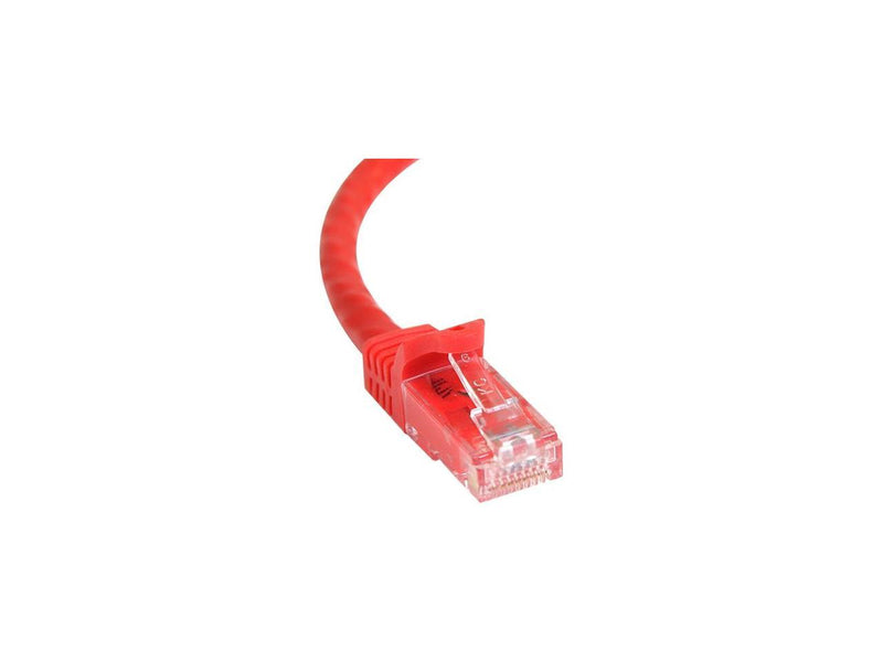 StarTech.com N6PATCH35RD 35 ft. Cat 6 Red Snagless UTP Patch Cable - ETL