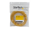 StarTech.com N6PATCH35YL 34.99 ft. (10.67 m) Cat 6 Yellow Snagless UTP Patch