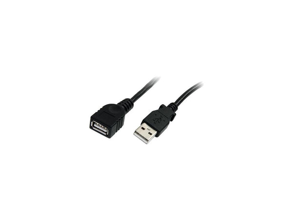 StarTech.com USBEXTAA10BK Black USB 2.0 Extension Cable A to A - M/F