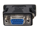 StarTech DVI to VGA Cable Adapter - Black - M/F - DVI-I to VGA Converter