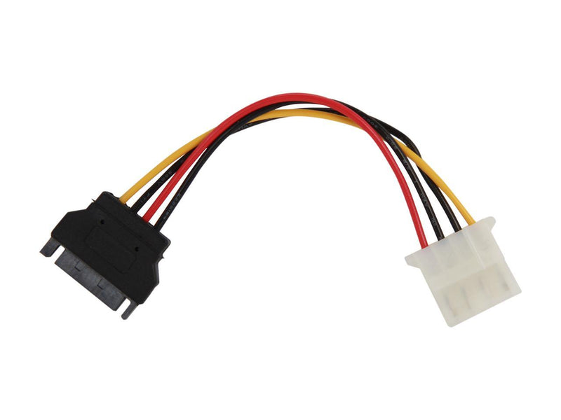 StarTech.com LP4SATAFM6IN 6in SATA to LP4 Power Cable Adapter - F/M Female to