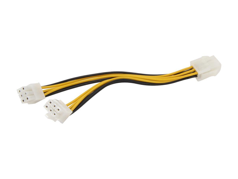 StarTech.com PCIEXSPLIT6 6 Pin PCI Express Power Splitter Cable Female to Male