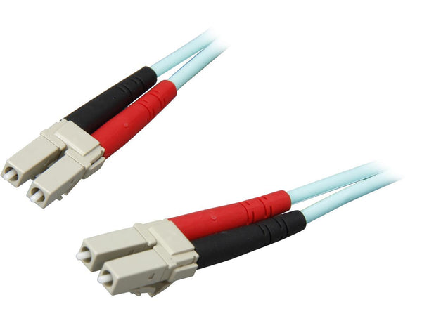 StarTech.com A50FBLCLC10 32.81 ft, Multimode 50/125 Duplex LSZH Fiber Patch