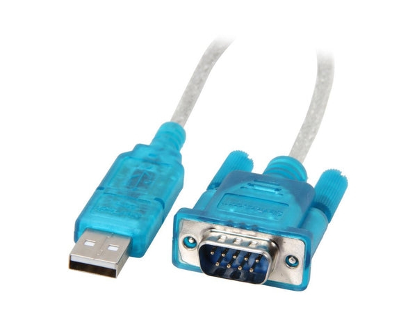 StarTech 3ft USB to RS232 DB9 Serial Adapter Cable - Up to 1 Mbps