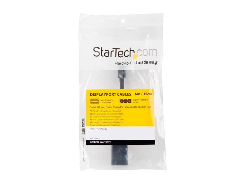 StarTech.com Mini DisplayPort to DisplayPort Adapter - 4K x 2K UHD Video