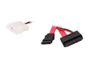 StarTech.com SLSATAF12 12" Slimline SATA to SATA with LP4 Power Cable Adapter