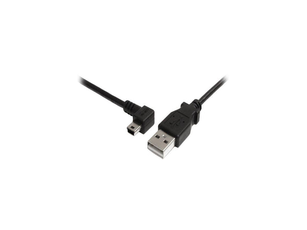 StarTech 3 ft. (0.9 m) Left Angle Mini USB Cable - USB 2.0 A to Left