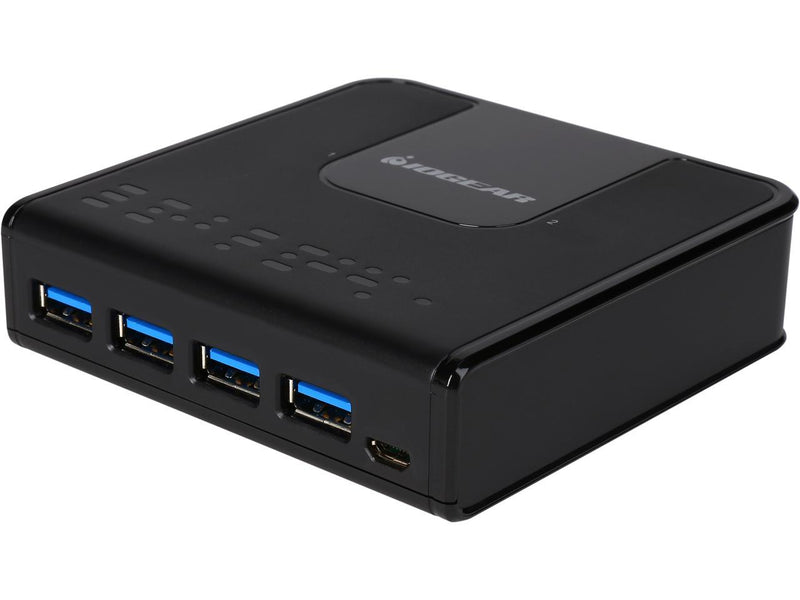 IOGEAR 4x2 USB 3.0 Peripheral Sharing Switch - Share 4 USB Devices Between