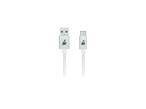 IOGEAR G2LU3CAM01-WT White Charge & Sync Flip Pro - USB-C to Reversible USB-A
