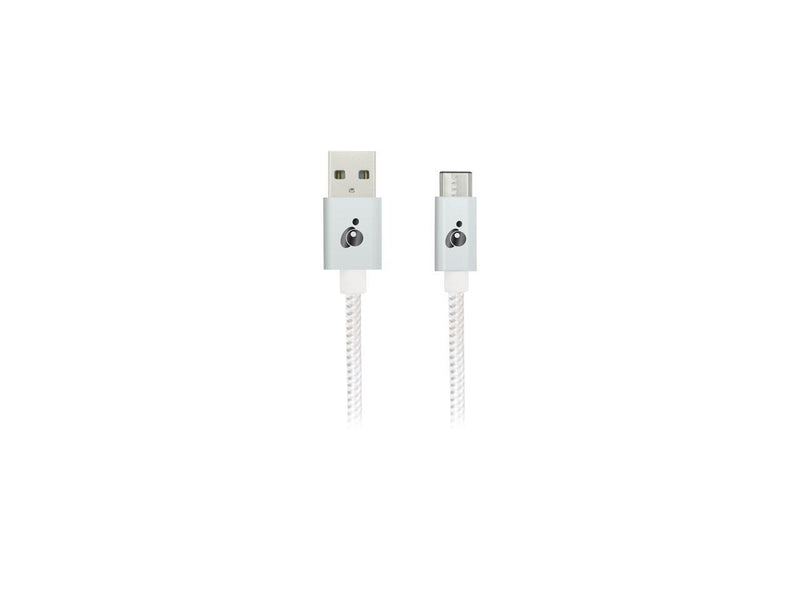 IOGEAR G2LU3CAM01-WT White Charge & Sync Flip Pro - USB-C to Reversible USB-A