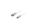 IOGEAR G2LU3CAM01-WT White Charge & Sync Flip Pro - USB-C to Reversible USB-A