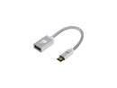 IOGEAR G2LU3CAF10-SIL Charge & Sync USB-C to USB Type-A Adapter - 1 PACK