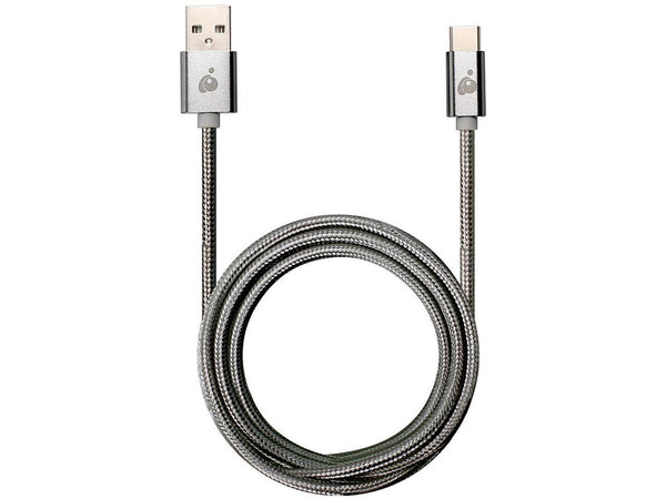 IOGEAR Charge & Sync Pro - USB-C to USB-A Cable 6FT/2 Meter - G2LU3CAM02-GY