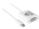 Tripp Lite 6in Mini DisplayPort to VGA Adapter Active Converter mDP to VGA M/F