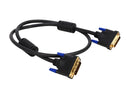 Tripp Lite P560-003 Black Connector A: DVI-D Dual Link Male Connector B: DVI-D