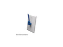 TRIPP LITE N204-003-BL-UP 3 ft. Cat 6 Blue Gigabit Up Angle to Straight Patch