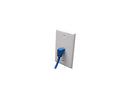 TRIPP LITE N204-005-BL-DN 5 ft. Cat 6 Blue Gigabit Right Angle Down to Straight