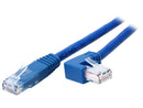 TRIPP LITE N204-010-BL-RA 10 ft. Cat 6 Blue Gigabit Right Angle to Straight