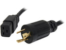 Tripp Lite Model P040-006 6 ft. 12AWG Heavy Duty Power Cord (IEC-320-C19 to NEMA