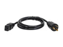 Tripp Lite Model P040-006 6 ft. 12AWG Heavy Duty Power Cord (IEC-320-C19 to NEMA