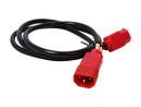 Tripp Lite Model P004-004-RD 4 ft. 18 AWG Power Cord w/ Red Connectors