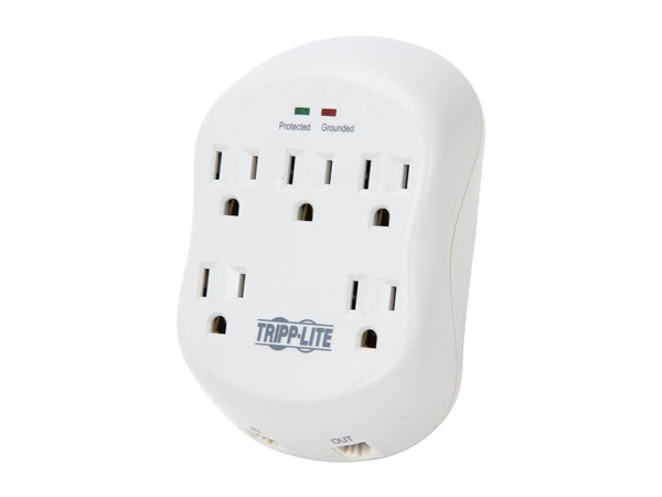 TRIPP LITE SK5TEL-0 5 Outlets 1080 joules Wallmount Direct Plug-In Protect It!