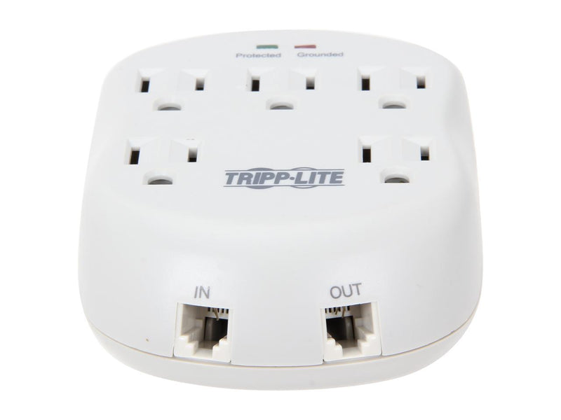 TRIPP LITE SK5TEL-0 5 Outlets 1080 joules Wallmount Direct Plug-In Protect It!