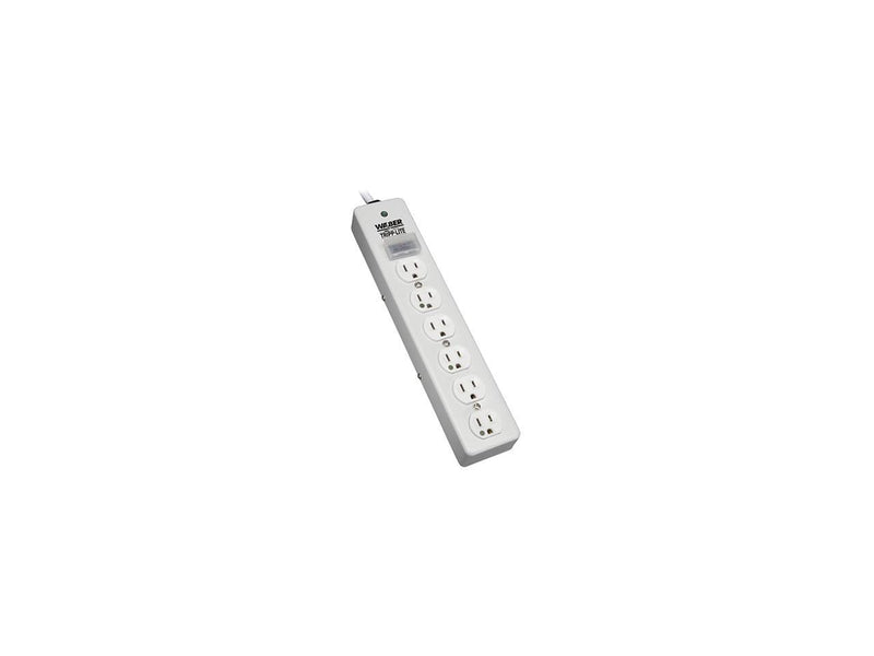 TRIPP LITE SPS606HGRA 6 Feet 6 Outlets 1050 Joules Surge Protector with